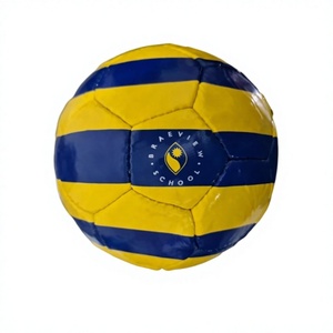 Ballon de football cousu à la machine, taille 5, pour entraînement et match, ballon de sport durable en PU pour joueurs adultes, logo personnalisé, haute qualité - Product Image 1