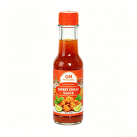 Emballage vide pour sauce chili douce 5oz 8oz 90ml 150ml 250ml, Bouteille hermétique Woozy pour sauce, Bouteilles en verre pour sauce piquante pour la cuisine