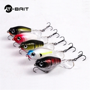 Señuelo de cebo de superficie Topwater de alta calidad, 9cm, 11 colores, Whopper Plopper señuelo, agua salada con cola giratoria flotante - Product Image 5
