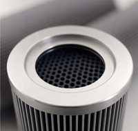 Elemen Filter Oli Hidrolik Serat Kaca 20 Mikron CE Certified New BTLAS PI 25025 RN PS 25