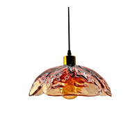 Lustre moderne ovale avec abat-jour en verre E26, économie d'énergie, hauteur réglable, blanc chaud/doré, éclairage pour la maison, l'hôtel, le restaurant