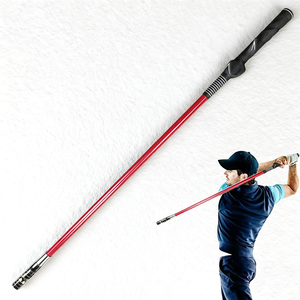 Bâton de momentum lesté pour la pratique quotidienne du <span class=keywords><strong>golf</strong></span> Entraîneur de vitesse de swing axé sur l'amélioration de l'équilibre Lag Tempo - Product Image 1