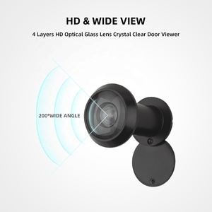 Roeasy <span class=keywords><strong>Hot</strong></span> độ góc nhìn rộng lổ nhìn trộm cửa an ninh người xem lỗ Hidden lổ nhìn trộm Ống kính thủy tinh có thể điều chỉnh công cụ phần cứng - Product Image 3