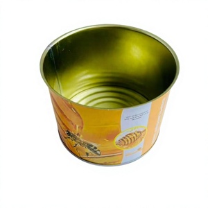Envase Redondo Vacío de Hojalata de Grado Alimenticio para Especias y Condimentos con Tapa de Rosca - Product Image 1