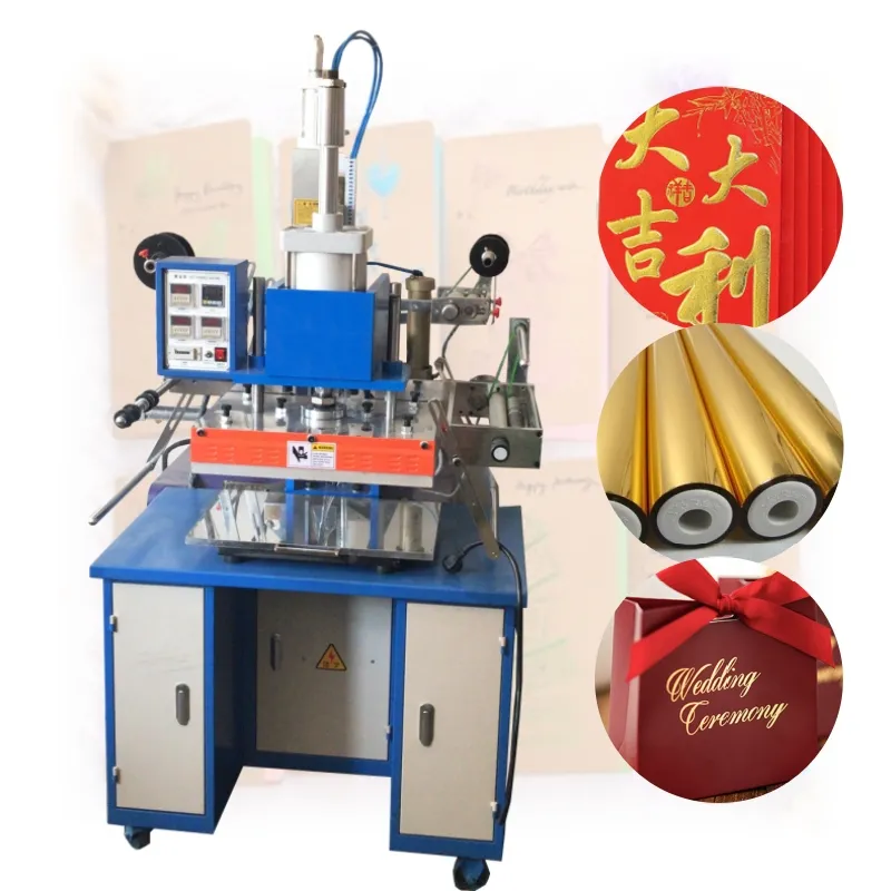 Automatic Hot Foil Stamping Machine Hot Stamping Gold Foil Machine for Printing Shop