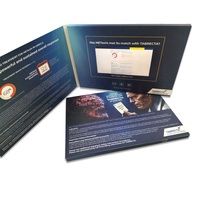Livre vidéo personnalisé de 7 pouces, livret vidéo, écran Lcd, carte de croquis vidéo