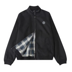 <span class=keywords><strong>Giacca</strong></span> Bomber Autunno Inverno RL <span class=keywords><strong>Bianca</strong></span> Unisex Streetwear con Motivo a Cuore Collo Alto Versatile Stile Workwear - Product Image 2