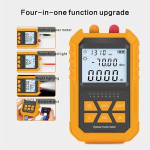 Melhor Preço <span class=keywords><strong>Network</strong></span> Cable <span class=keywords><strong>Tester</strong></span> 5km Mini All-in-One Red Light Pen Equipamento de Fibra Óptica OPM Optical Power Meter - Product Image 2