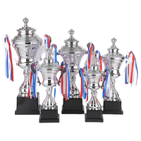 Trophée sportif Phoenix Chine personnalisé en métal plaqué or et argent, durable, gravé et imprimé en typographie, pour courses de chevaux et karaté