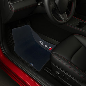 Set di tappetini per auto sportive 4 pezzi resistente facile da installare con antiscivolo per Velcro per modelli CX-5 - Product Image 1