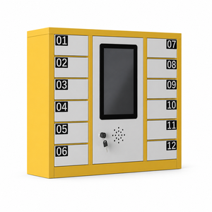 <span class=keywords><strong>Armoire</strong></span> de rangement <span class=keywords><strong>intelligente</strong></span> <span class=keywords><strong>à</strong></span> 12 emplacements avec écran tactile, casier de gestion électronique des <span class=keywords><strong>clés</strong></span> pour bureaux et hôtels - Product Image 1