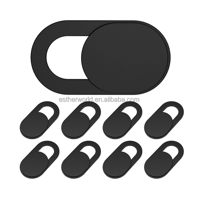 Ultra-Thin Privacy Laptop Web Camera Cover Privacy Protection ABS Material Custom Logo Option for Laptops PCs Tablets Phones