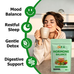 Bolsitas de Té para Equilibrio Hormonal OEM ODM con Extracto de Chaste Tree y Pasperreiro, Apoyo Hormonal, Equilibrio del Estado de Ánimo, Sueño Reparador, Desintoxicación y Digestión - Product Image 6