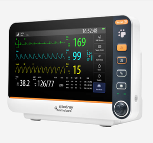 Moniteur patient vétérinaire, Mindray Vetal 3, moniteur animal portable, signes vitaux, équipement vétérinaire - Product Image 3