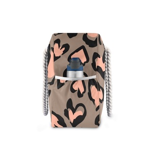 Ventes en gros de sacs fourre-tout utilitaires personnalisés à imprimé léopard, imperméables, sacs à main, sacs de plage pour femmes - Product Image 2