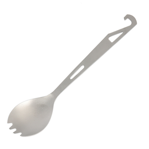DF816 Cuillère, fourchette et ouvre-bouteille écologiques et sains pour les voyages/le camping dans un étui en tissu facile à ranger - Product Image 3