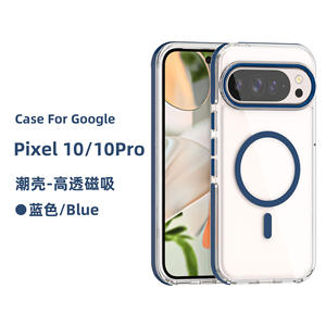 Étui de téléphone magnétique transparent HD d'origine pour Google Pixel 10 10A 9 Pro XL 9A 8A 7A 7 Pro, charge sans fil, acrylique 2 en 1, coque arrière - Product Image 3