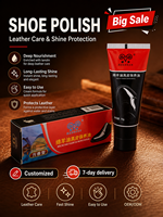 Betún para Zapatos de Cuero con Aceite de Oveja Jinyang de 70g, Revestimiento Uniforme, Ahorra Esfuerzo, Fácil Aplicación