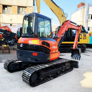 5 टन मिनी खुदाई कुबोटा U55-5 जापानी मूल पेंट और कुछ टन छोटे डिगर शून्य पूंछ 5.5 साथ टैक्सी बैगर और एपा के साथ - Product Image 1