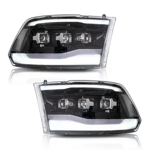Autoteile Scheinwerfer Scheinwerferlampe für Dodge Ram 1500 LED modifizierte Frontscheinwerferbaugruppe