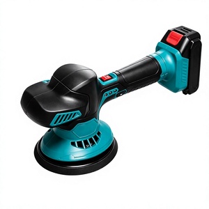 Polisseuse de voiture professionnelle sans fil 21V, 5500 tr/min, polisseuse orbitale à double action, 145 mm, machine à cirer portative, batterie 7,5 Ah pour voiture - Product Image 1