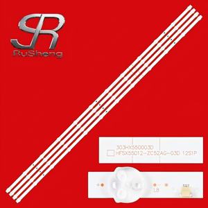 NO.3289 ของแท้ แบรนด์ใหม่ ทีวี LCD ขนาด 55 นิ้ว รุ่น HFSX55D12-ZC52AG-03/03D แถบไฟ 303HX550003 หลอดไฟทีวี แถบไฟแบ็คไลท์ - Product Image 2