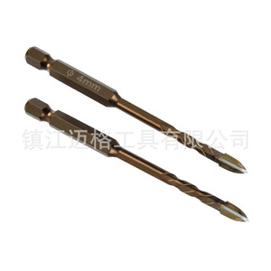 Hex Shank Phillips Drill Bits 3mm 4mm 5mm 6mm TiCN Coated For Nonferrous Metals - Product Image 2