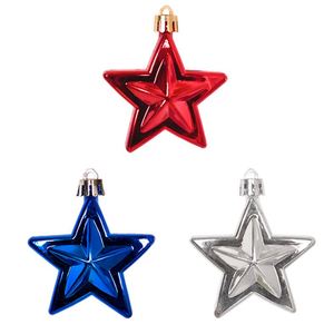 Adornos Colgantes Exclusivos para el Día de la Independencia Americana 2026, Estrella de Cinco Puntas 3D de 7 cm, Decoraciones para Fiestas con Estrellas Rojas, Azules y Blancas - Product Image 5