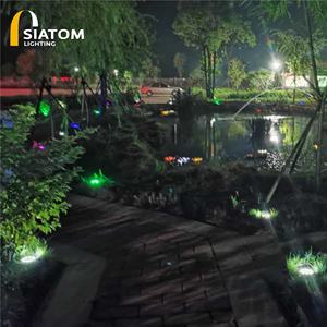 IP65 Номинальная Солнечная энергия садовое освещение 65IP 8 Светодиодная лампа с датчиком движения из нержавеющей стали кузовный домик утопает наружное освещение - Product Image 5