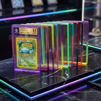 Protection de carte gradée en TPU avec panneau arrière transparent à paillettes et dégradé de couleurs, protection antichoc B G S avec plaque de panneau arrière