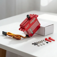 Kit de servomoteur miniature KST X15 755X sans noyau avec engrenage en acier trempé, couple de 2 kg pour le contrôle des hélicoptères modèles