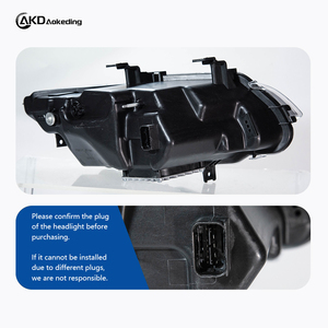 อุปกรณ์ตกแต่งรถยนต์ AKD ไฟหน้าสำหรับ BMW ซีรีส์ 3 E92 ปี 2006-2009 สีเหลืองขาว DRL สวิตช์ไฟหน้าแบบสองสี ระบบไฟส่องสว่างด้านหน้า - Product Image 4