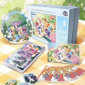 Boîte cadeau My Lit Ponys Friendship Is <span class=keywords><strong>Magic</strong></span> Forest Adventure, jeu de cartes à collectionner officiel, cadeau pour enfants, jeu de cartes à collectionner d'anime - Product Image 6