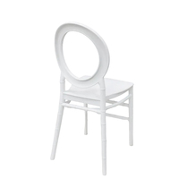 Chaise de banquet de mariage en résine plastique transparente durable, empilable et étanche pour villa et hôpital – Livraison rapide depuis la Chine – Offre spéciale