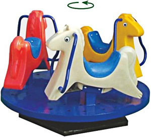 Caballito Balancín Giratorio de Plástico - Product Image 2