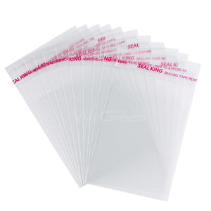 Sacs en cellophane en polypropylène orienté (OPP) écologiques, recyclables, autocollants, transparents, de qualité garantie pour les épiceries - Product Image 6