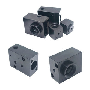 บล็อกอลูมิเนียมกลึง CNC ชิ้นส่วนโลหะความแม่นยำสูงสำหรับใช้ในอุตสาหกรรม - Product Image 6
