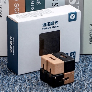 Cubo Infinito de Madera para Adultos, Bloques de Construcción, Rompecabezas para Niños, Juguetes para el Desarrollo de <span class=keywords><strong>la</strong></span> Inteligencia de Estudiantes de Primaria - Product Image 2