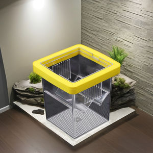 Duurzame Acryl Drijvende <span class=keywords><strong>Aquarium</strong></span> Kweekdoos Hoge Duurzame 5W Vierkante Rechthoekige Vorm Voor Kwallen Guppy Kweekleven - Product Image 3