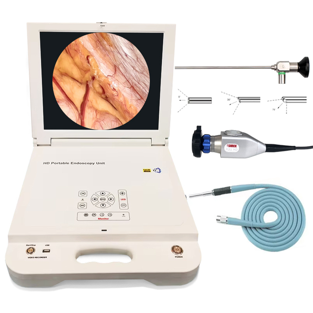 HDMI 17 Inch all in one medical portable endoscope camera system full hd ent endoscope camera