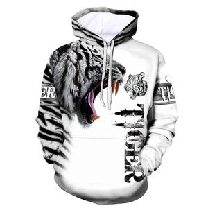 Il re tigre <span class=keywords><strong>leone</strong></span> stampa <span class=keywords><strong>felpe</strong></span> con cappuccio per gli uomini, alta qualità stampa digitale 3d felpa con cappuccio, tute e felpa - Product Image 3