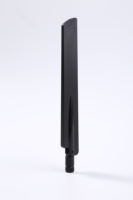 Antenne Wifi de type lame omnidirectionnelle noire à gain élevé, antenne externe pliable pour modem, routeur et module IOT