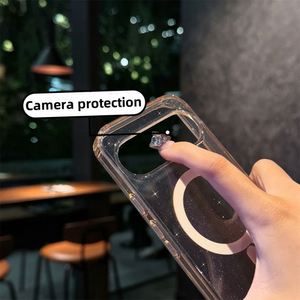 Funda Transparente Magnética Brillante para Google Pixel 9 Pro XL 9Pro, Cargador Inalámbrico con Bolsa de Aire, Funda Protectora de Silicona Suave Brillante a Prueba de Golpes - Product Image 6