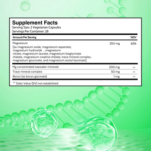 OEM ODM Magnesium Capsules with Magnesium Trace Mineral Complex Boron Boost Immune System Improve Sleep Health Nerver System - Product Image 2