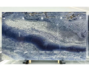 Naturale del Brasile blu pietra Azul Bahia blu granito piano di lavoro per cucina <span class=keywords><strong>disegno</strong></span> <span class=keywords><strong>controsoffitto</strong></span> piastrelle in pietra brasiliana lucidata - Product Image 5