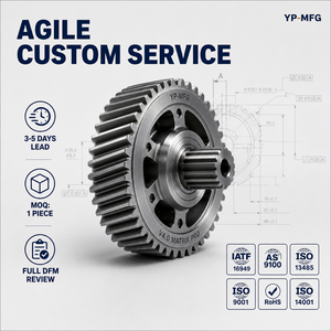 Precision Internal Spur Gear Modified Helical Fine Module Machining Small Micro Components Mechanical Works - Product Image 1