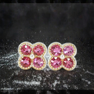 Pendientes de Oro de 18K con Piedra Natural, Diseño Elegante y Clásico, Estilo Moderno y Lujoso, para Mujer, Regalo de Joyería para Boda - Product Image 2
