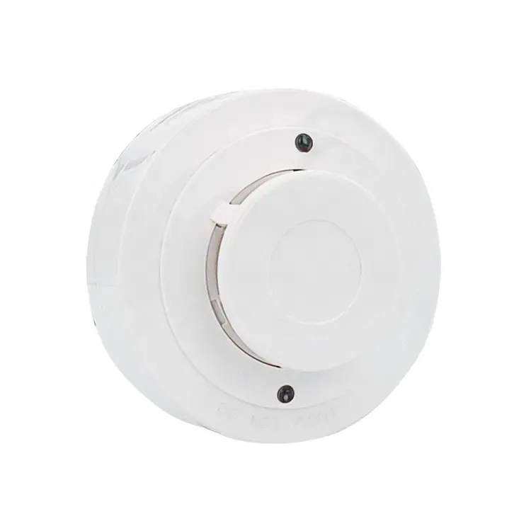 Fire Alarm System Temperature Sensor Conventional Heat Detector 2/4 Wired Heat Detector