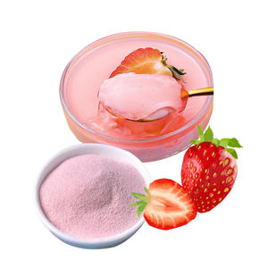 Strawberry Pudding Flavored Instant Drink Jelly <b>Powder</b> Mix for Milk Tea Bubble Tea <b>Powder</b> Supplier Instant Drink <b>Powder</b> Mix - Product Image 6