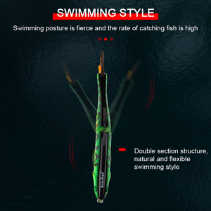 Vente en gros, grand appât flottant, multi-articulations, Koder, yeux 3D vifs, Swimbait, Swimbait, gros <span class=keywords><strong>poisson</strong></span>, leurre de pêche - Product Image 4